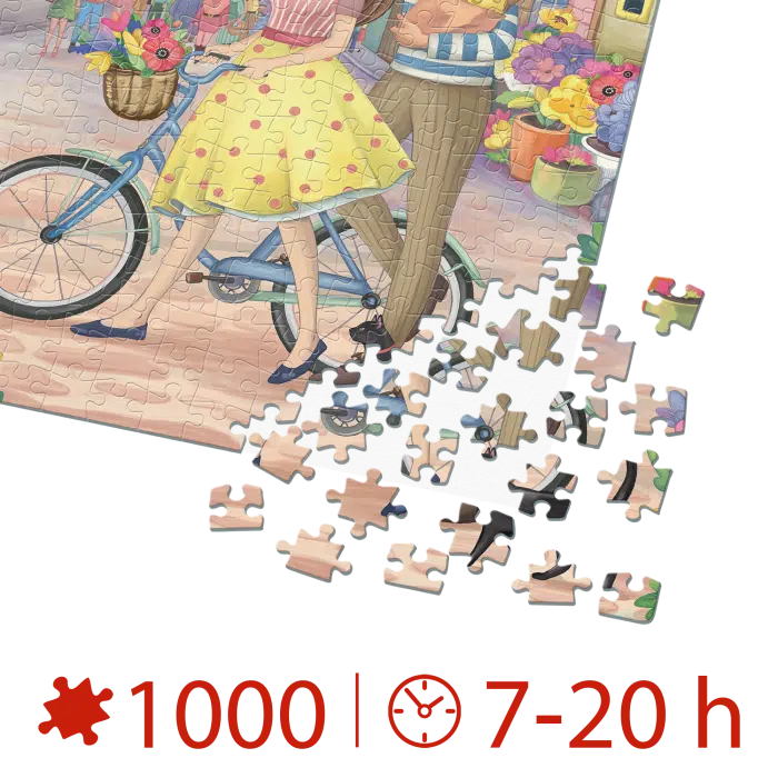 Puzzle adulți 1000 piese Groos Zselyke - Paris-34717