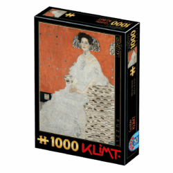 Puzzle adulți 1000 piese Gustav Klimt - Portrait of Fritza Riedler-0