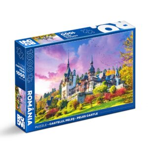 Puzzle Castelul Peleș - Puzzle adulți 1000 piese - Imagini din România