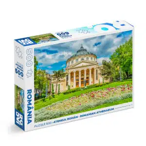 Puzzle Ateneul Roman 500 piese - imagini din Romania