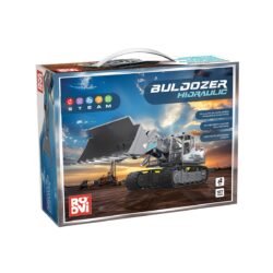 Buldozer hidraulic cu 127 piese - Jucărie Interactivă Educativă STEM